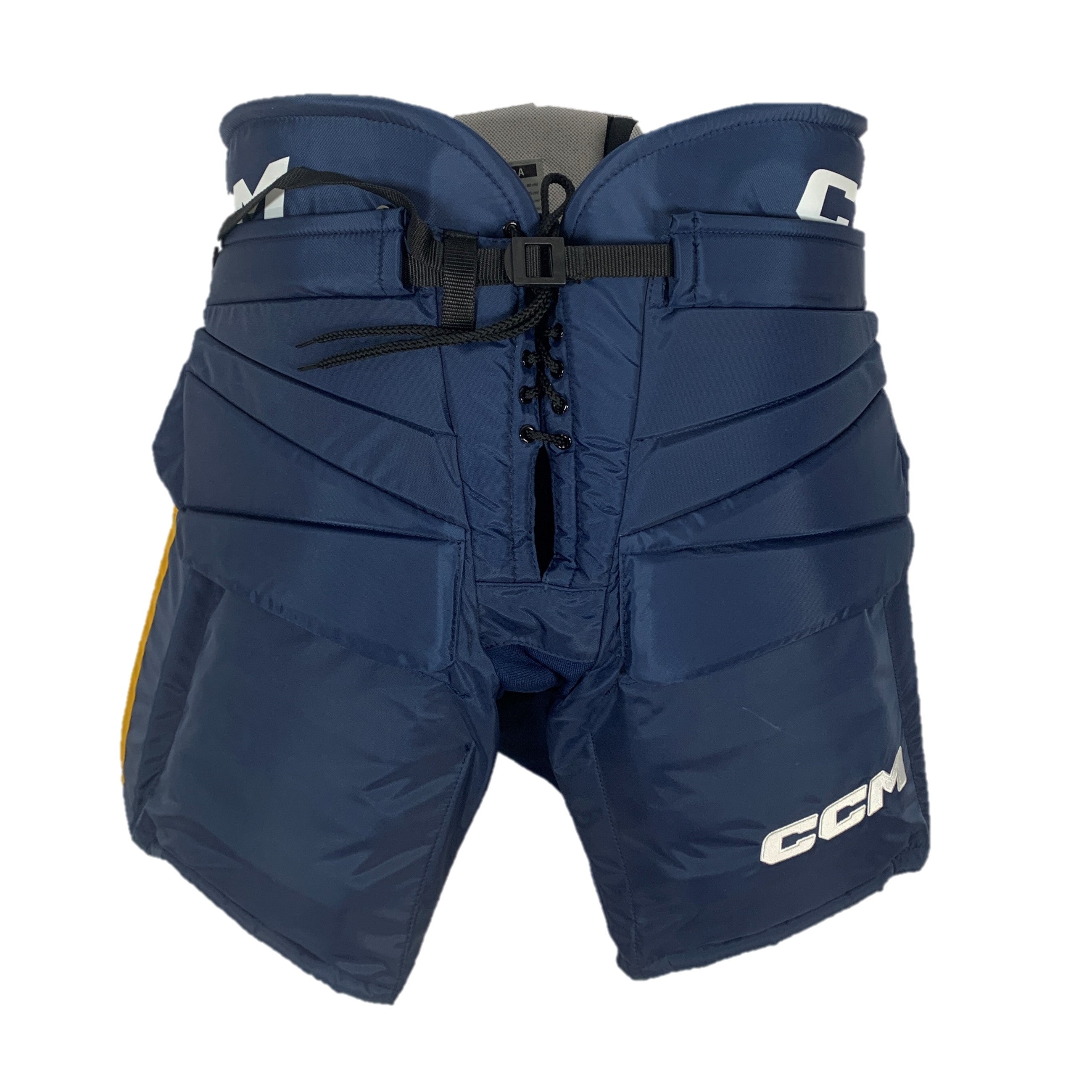 Pantalon de gardien de but de hockey CCM HPG12A Pro Stock – OHL – Bleu marine
